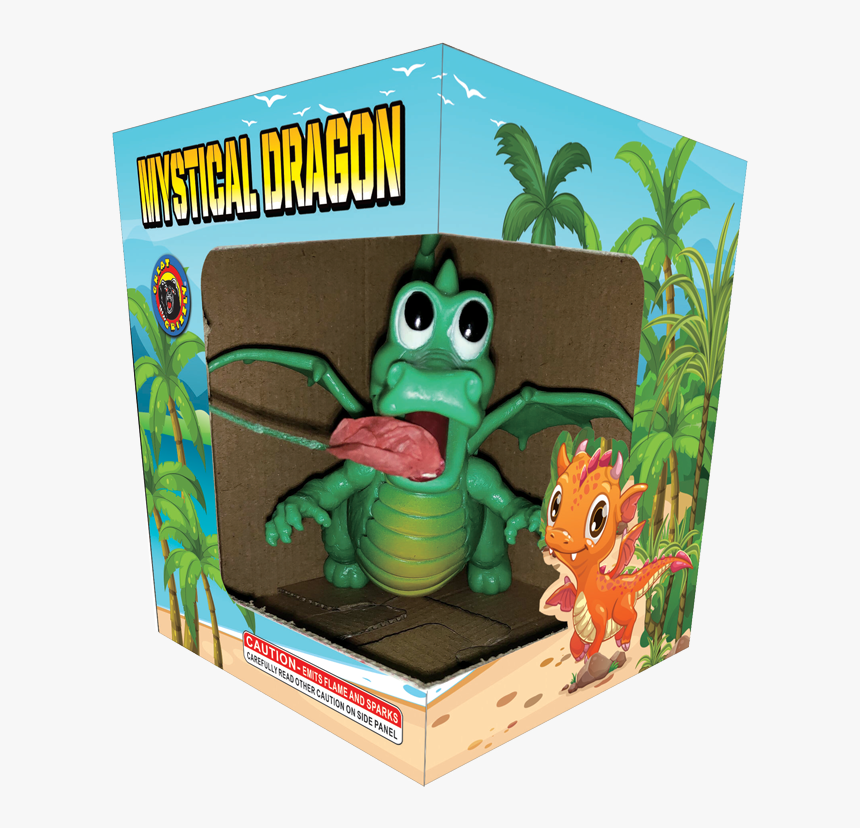 Image Of Mystical Dragon - Cartoon, HD Png Download