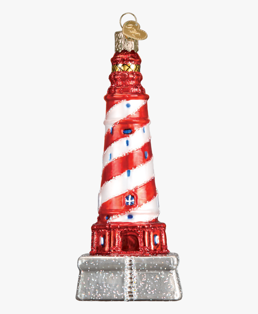 Clip Art Red And White Striped Lighthouse - White Shoal Lighthouse, HD Png Download