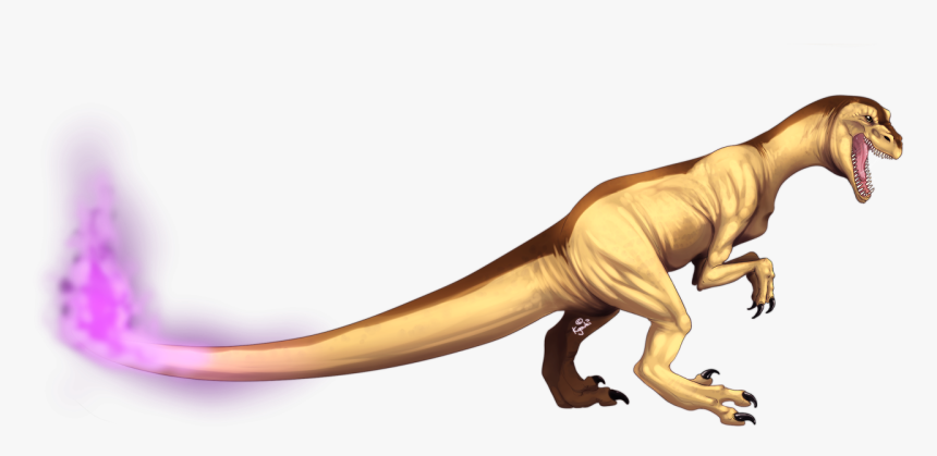 Nuvola Velociraptor - Tyrannosaurus, HD Png Download