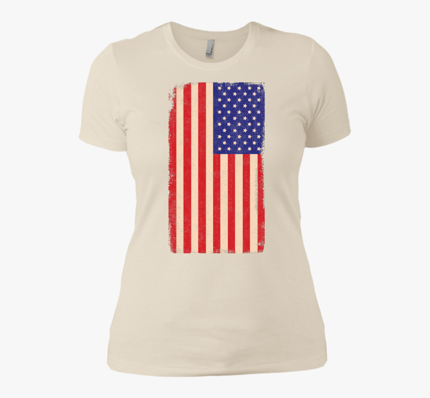 American Flag Vintage Ladies - American Flag, HD Png Download