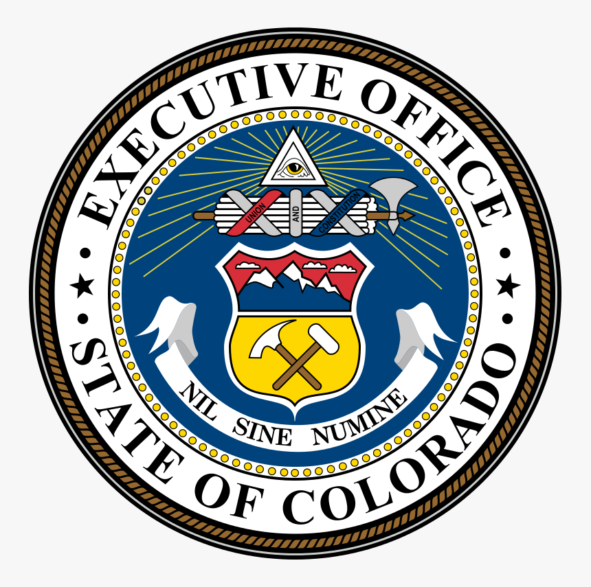 Seal Of The Executive Office Of Colorado - Emblem, HD Png Download