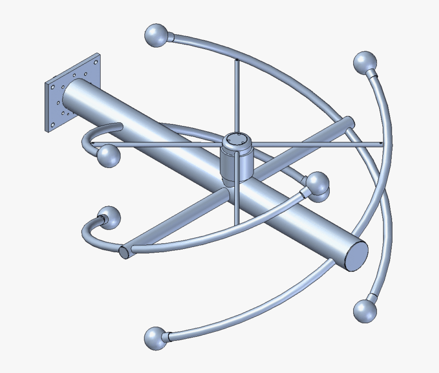 Dcr- U Circularly Polarized Fm Antenna - Dividers, HD Png Download