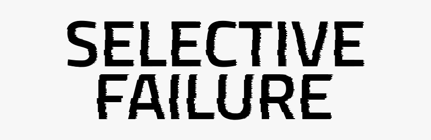 Selectivefailure - Monochrome, HD Png Download