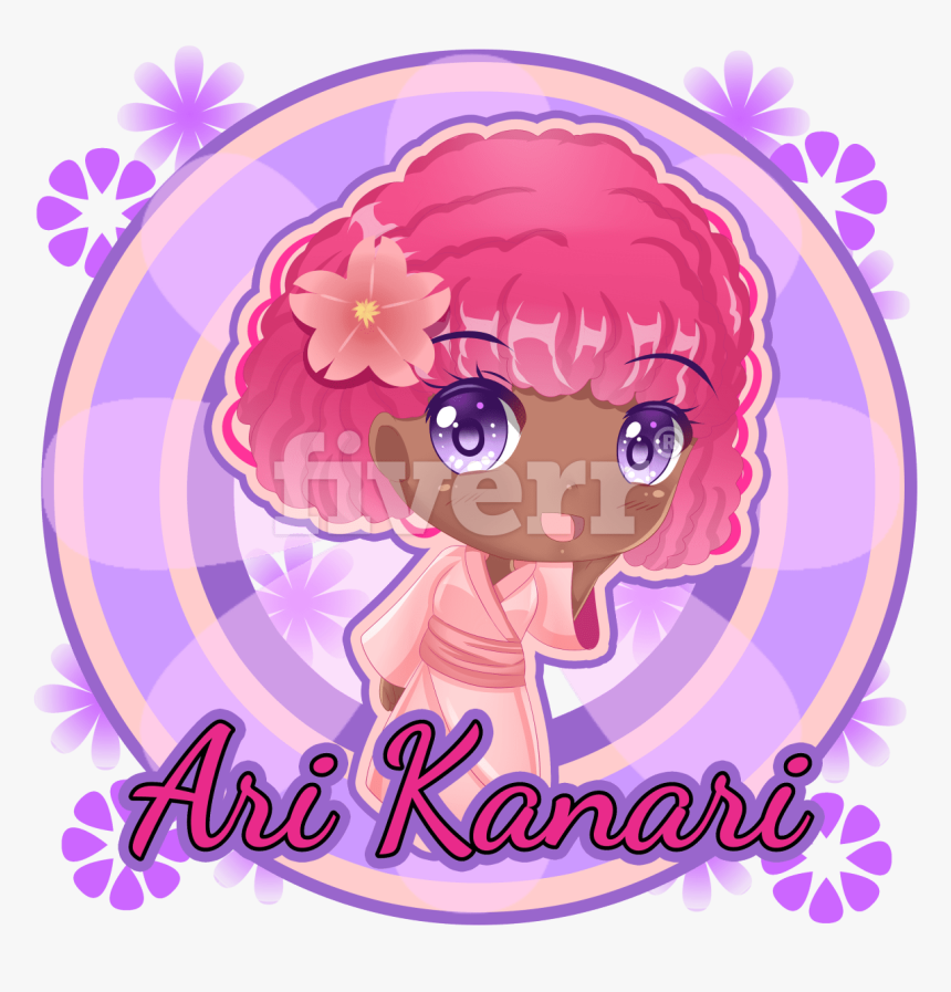 Design Logo With Cute Anime Mascot Astarotte Png Cute - Cartoon, Transparent Png
