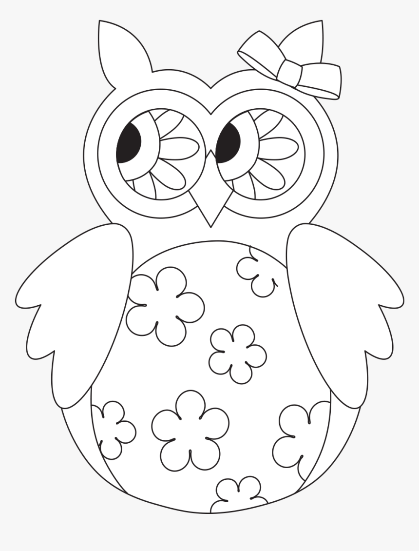 Free Owl Digital Stamps For Cards - Owl, HD Png Download