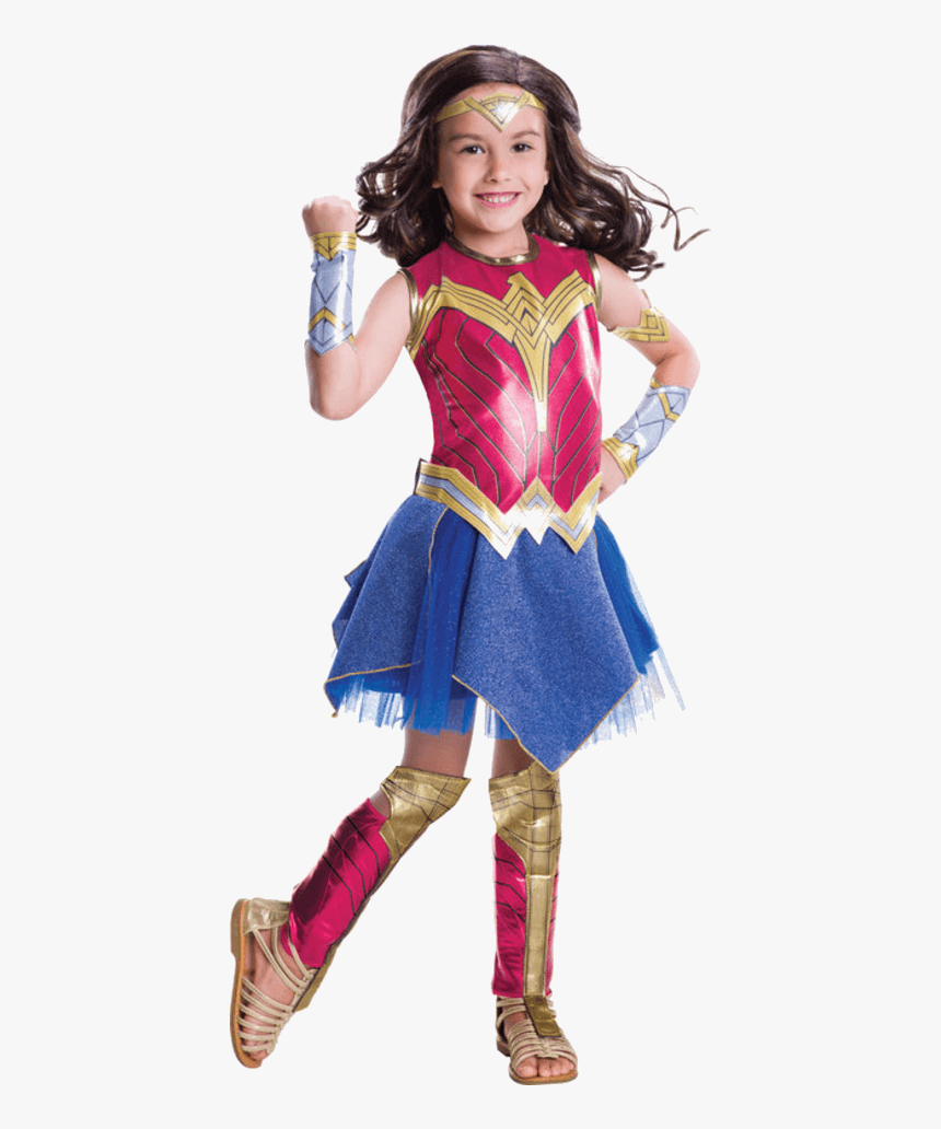 Wonder Woman Costume Kids, HD Png Download