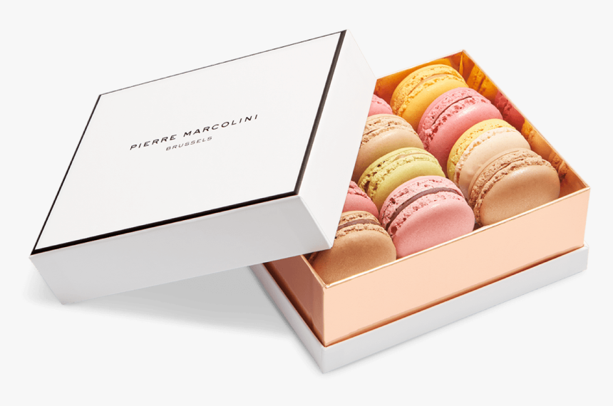 Box Of 12 Macarons - Pierre Marcolini Macarons, HD Png Download