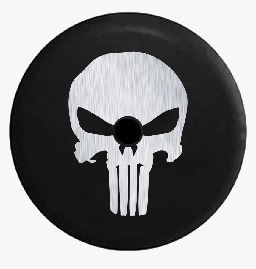 Jeep Wrangler Jl Backup Camera Day Vintage American - Punisher Skull, HD Png Download