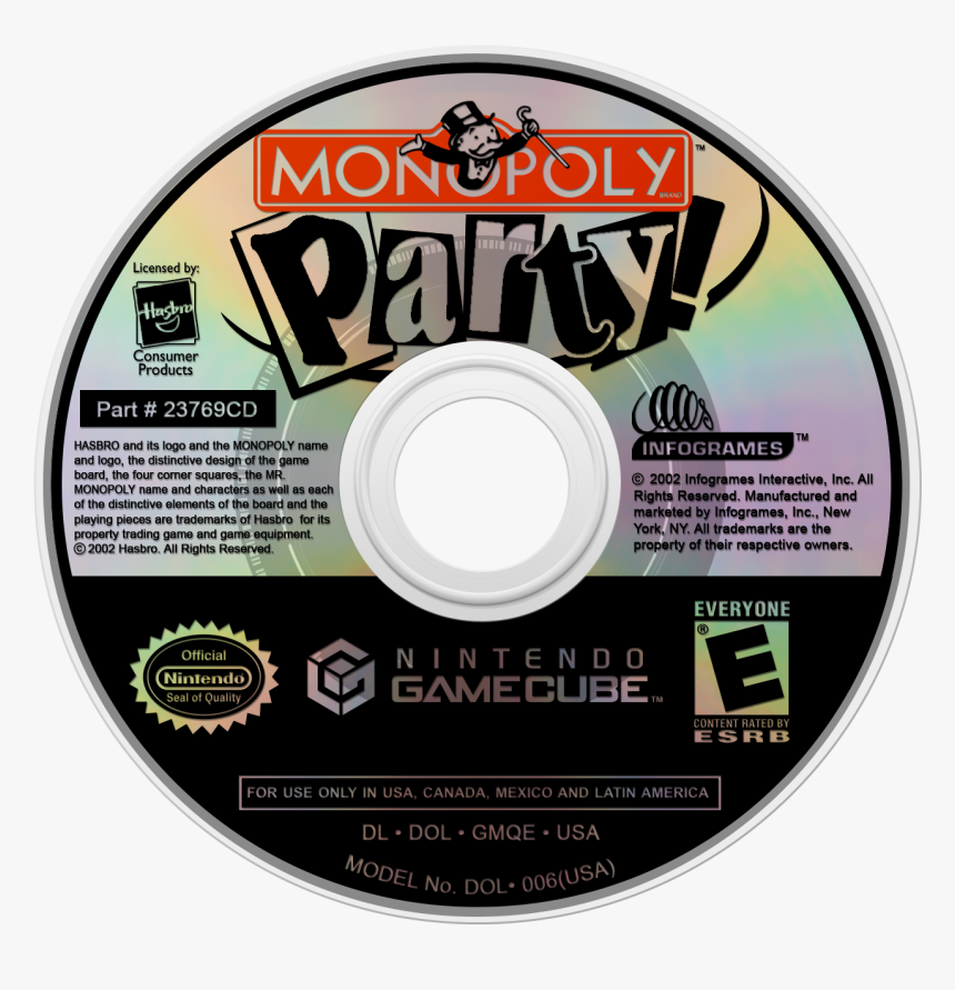 Mario Party 6 Gamecube Cds, HD Png Download