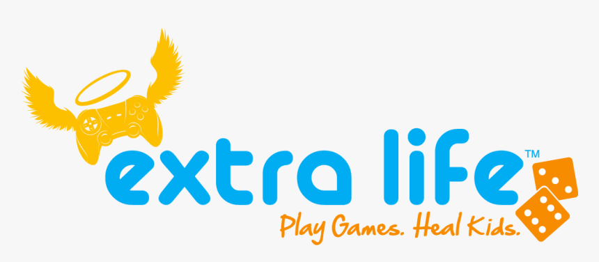 Extra Life Logo Blue - Extra Life Donate Button, HD Png Download