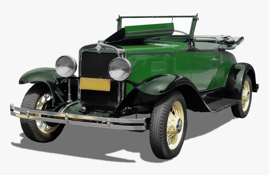 Oldtimer Car - Transparent Background Vintage Car Png, Png Download