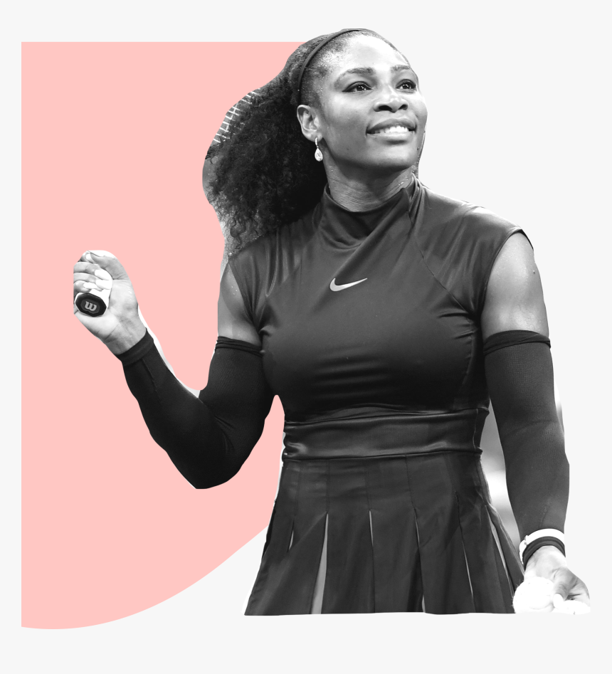 Serena Williams Image - Serena Williams Inainte De Nastere, HD Png Download