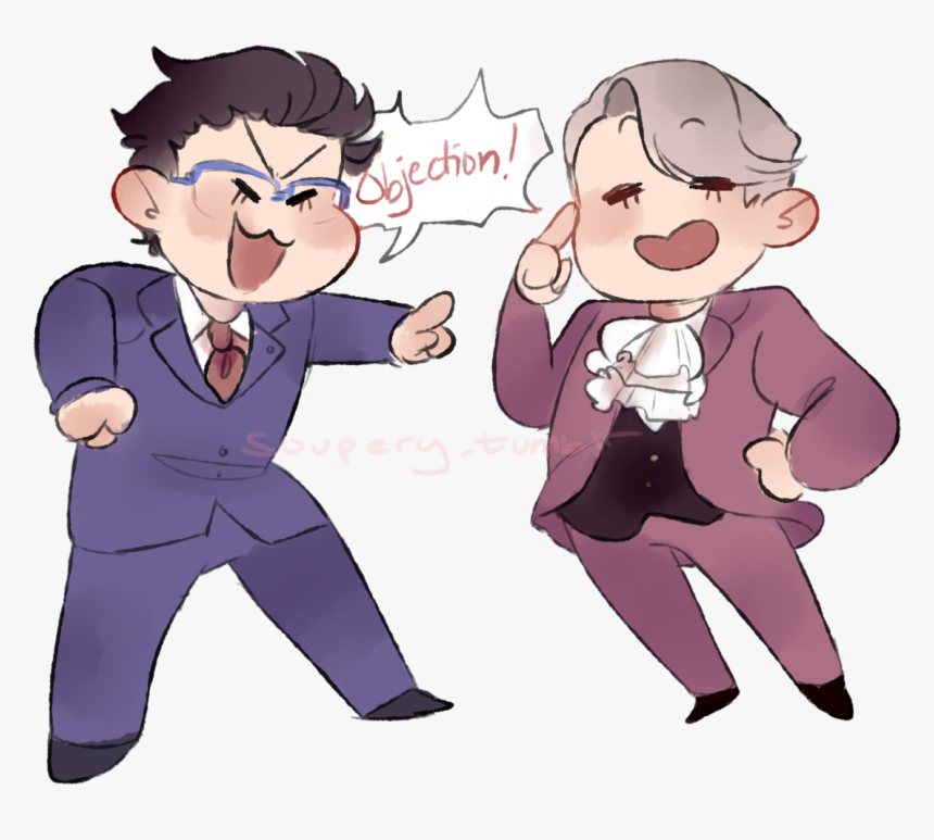 Ace Attorney Yuri On Ice, HD Png Download