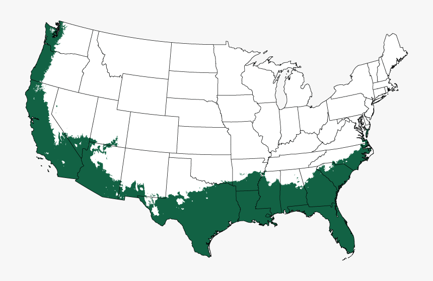 United States Map 1867, HD Png Download