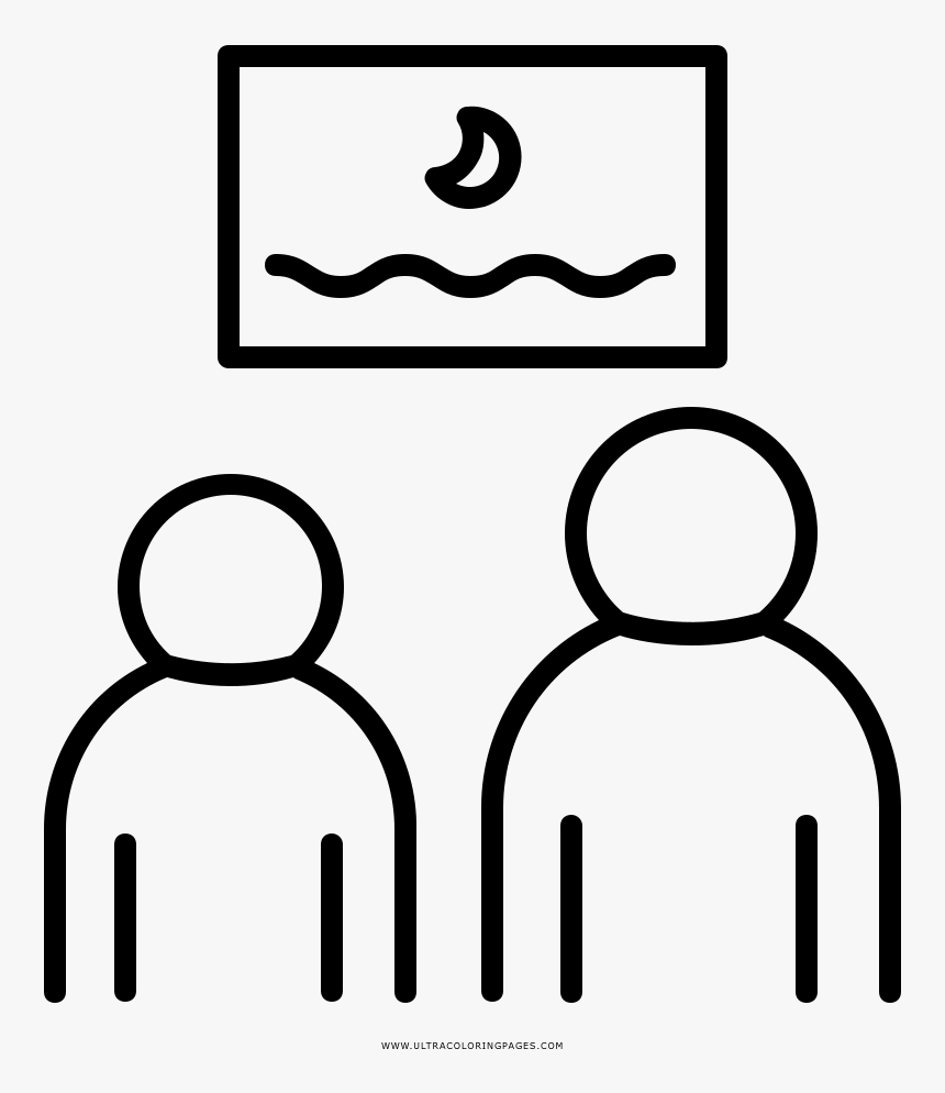 Museum Coloring Page - Museopara Dibujar, HD Png Download