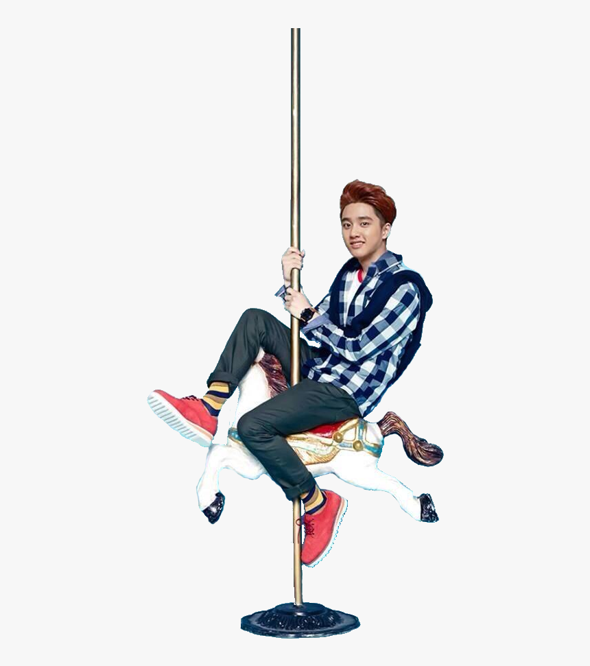 “ Transparent Kyungsoo Riding Your Blog~
 
” - Transparent Kyungsoo, HD Png Download