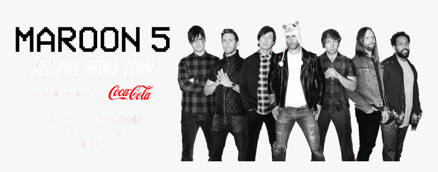 Maroon 5 Red Pill Blues Tour 2018, HD Png Download