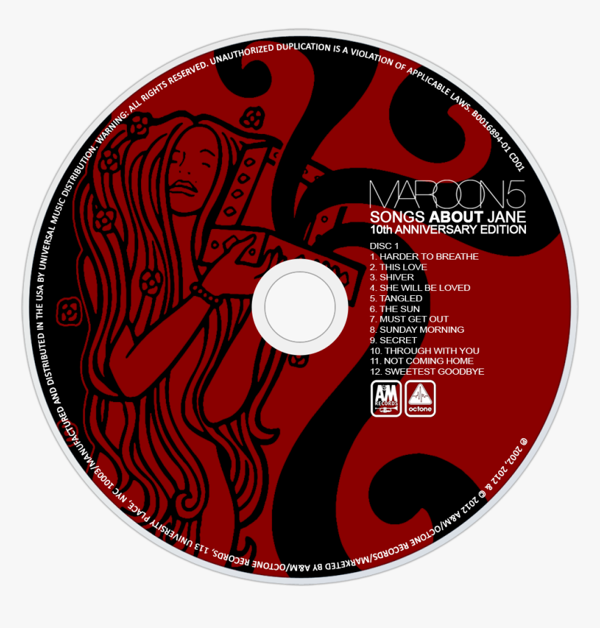 Maroon 5 Logo Circle Png, Transparent Png