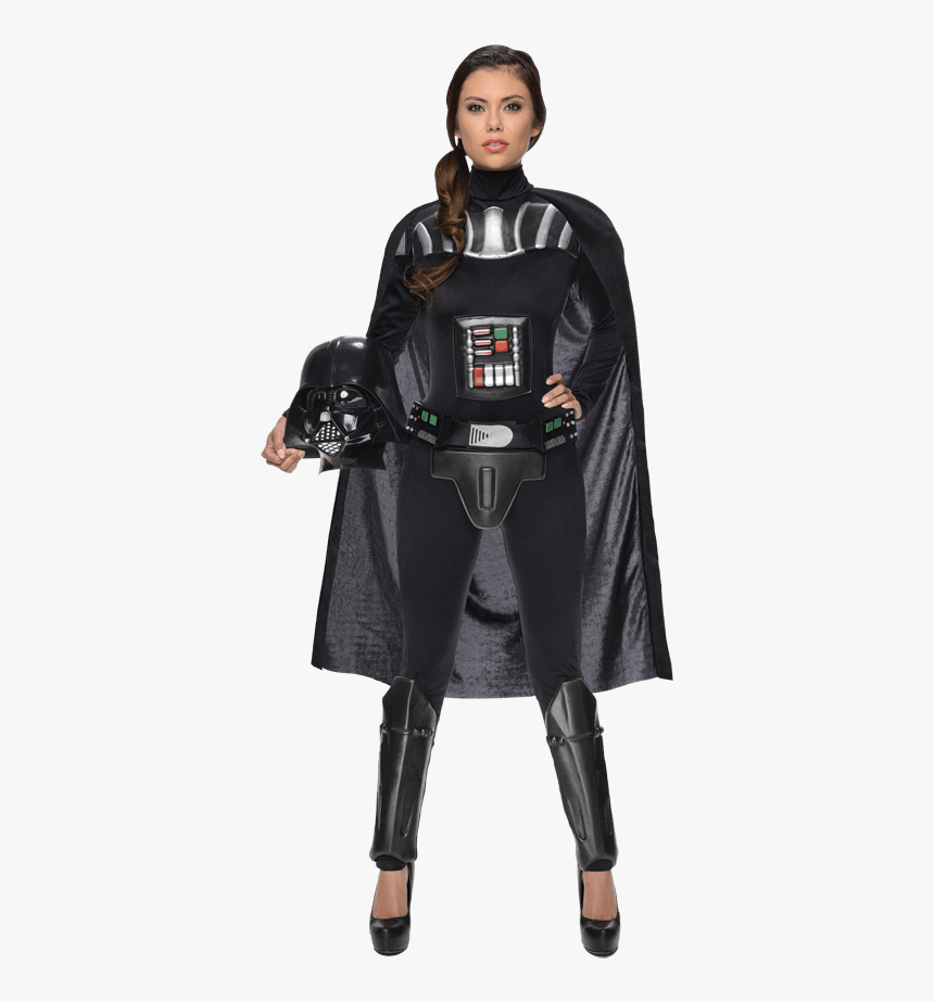 Womens Darth Vader Jumpsuit Costume - Star Wars Miss Darth Vader, HD Png Download