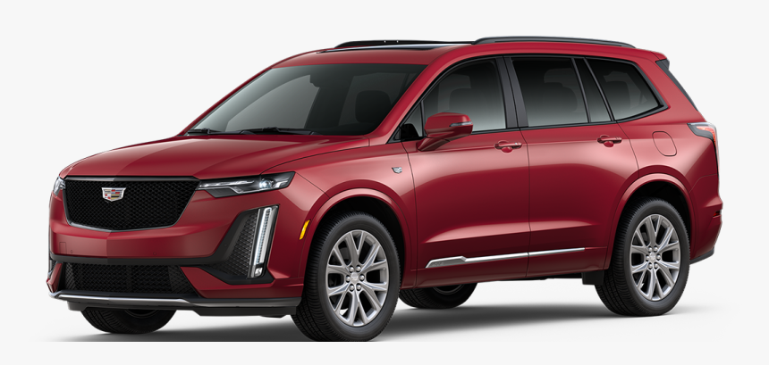 2020 Cadillac Xt6 Parked In A Driveway - 2020 Cadillac Xt6 Png, Transparent Png