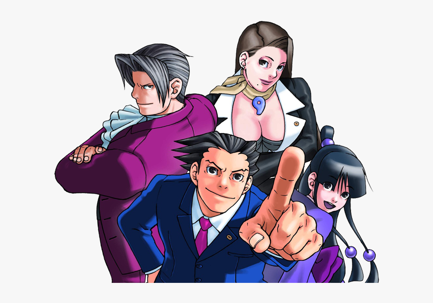 Ozjfhgkzfoa2xazrilz6 - Phoenix Wright Ace Attorney Art, HD Png Download