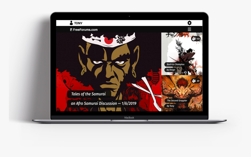 Afro Samurai, HD Png Download