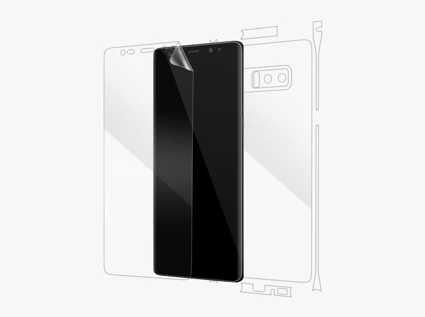 Galaxy Note 8 Screen Protector - Smartphone, HD Png Download
