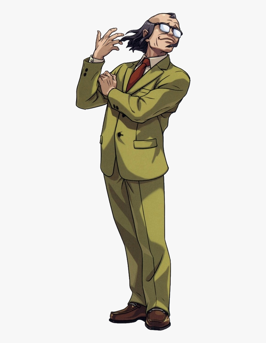 Winston Payne Apollo Justice Hd Png Download Transparent Png Image Pngitem