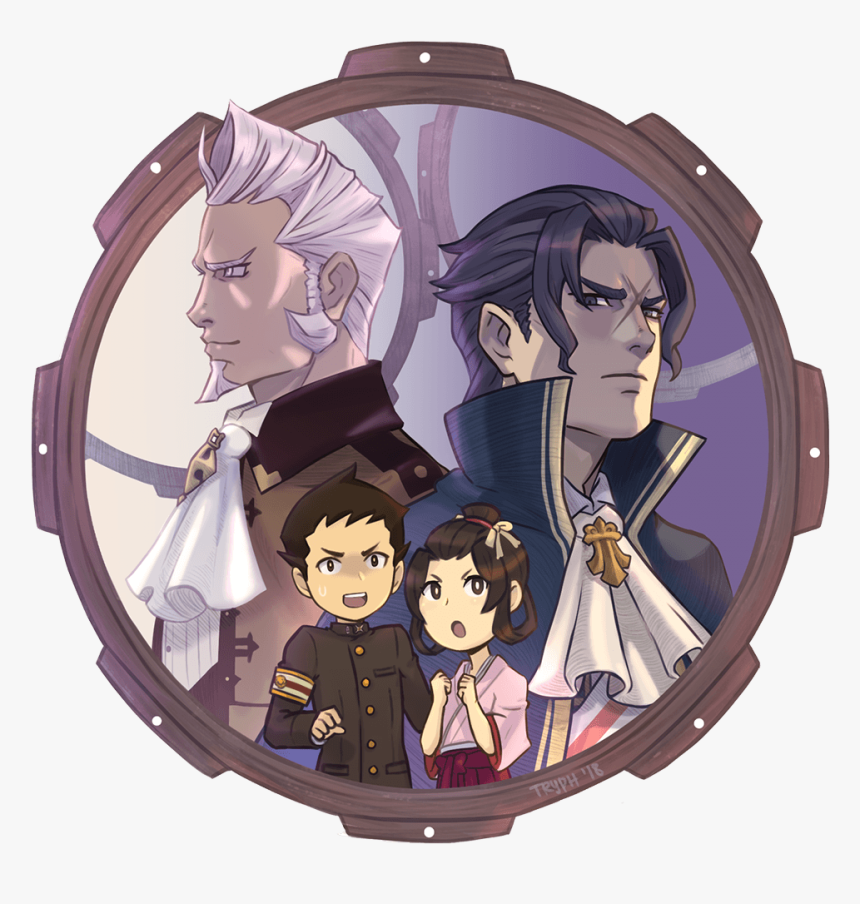 Great Ace Attorney Art, HD Png Download