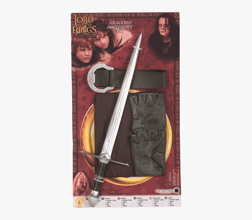Kids Aragorn Accessory Kit - Lord Of The Rings Aragorn Halloween Costumes, HD Png Download