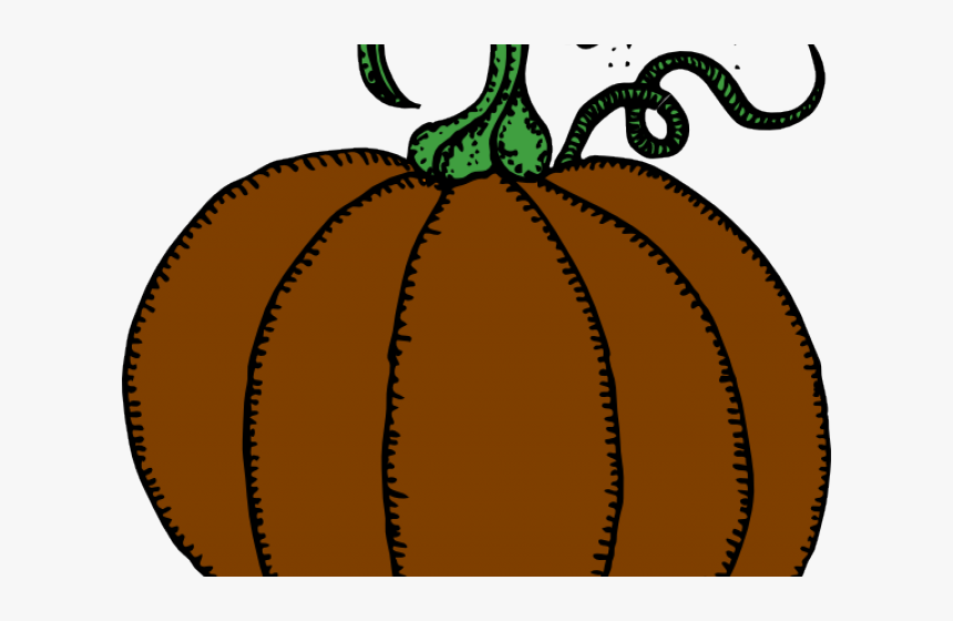 Brown Clipart Pumpkin - Transparent Background Pumpkin Clipart, HD Png Download