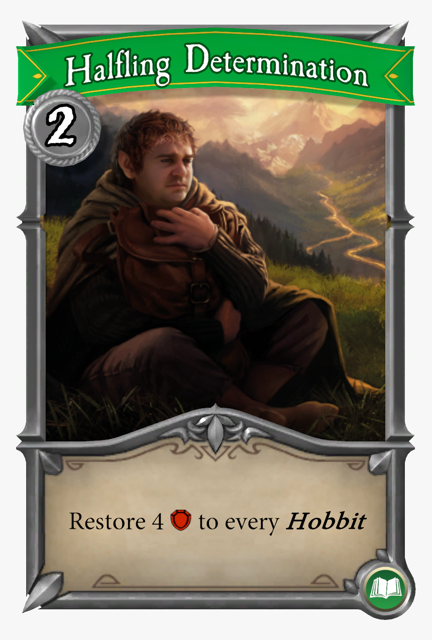 Sam Gamgee Art Lotr Lcg, HD Png Download