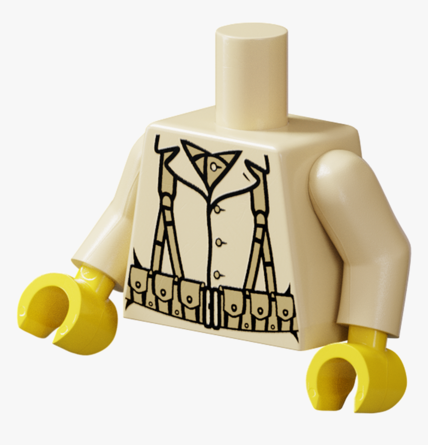 Wwii Us Rifleman Torso - Lego German Soldier Torso, HD Png Download