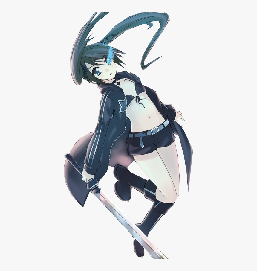 Black Rock Shooter Render, HD Png Download