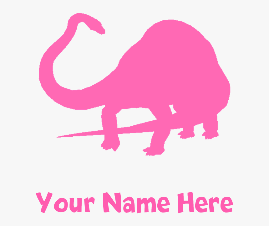 Diplodocus Silhouette Baby Blanket , Png Download - Puffer Fish Silhouette Png, Transparent Png