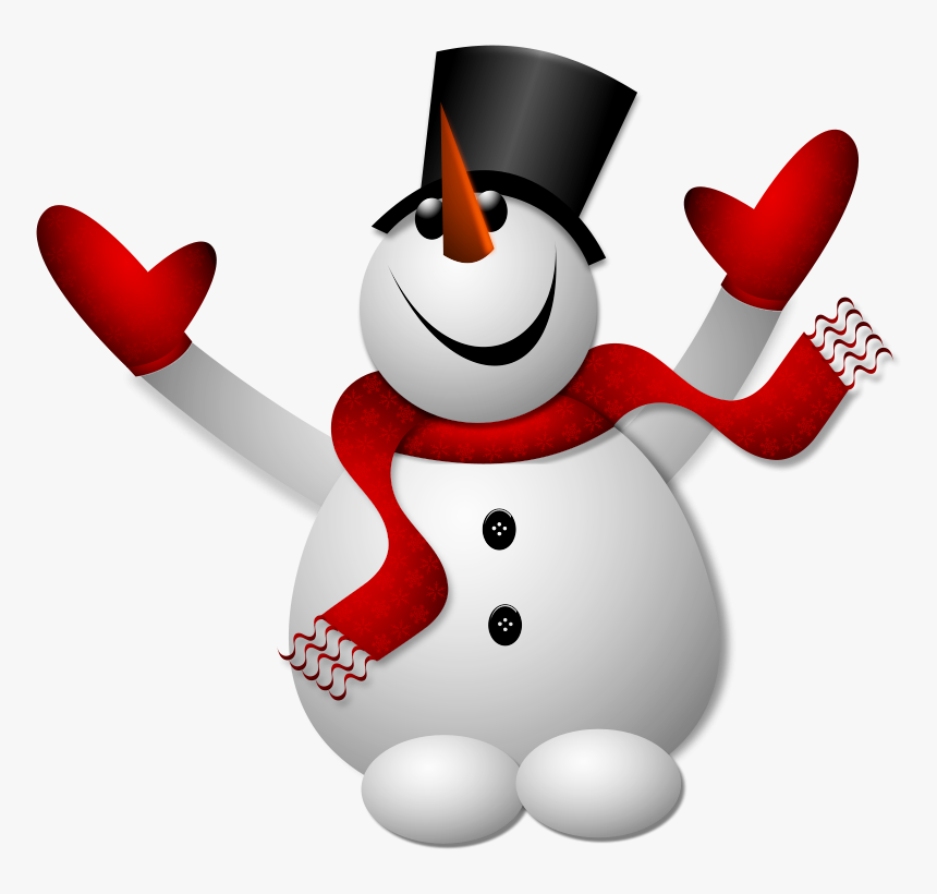Cafepress Merry Christmas Winter Snowman - Inviernopng, Transparent Png