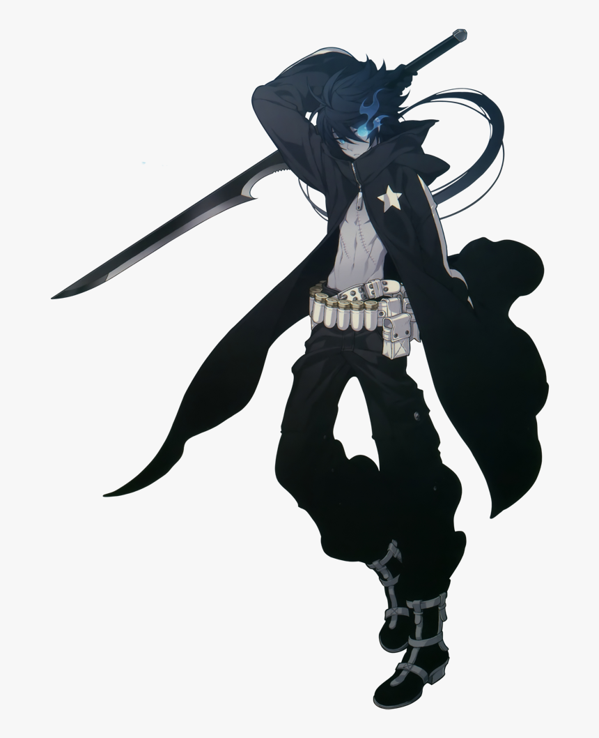 Thumb Image - Black Rock Shooter Boy, HD Png Download
