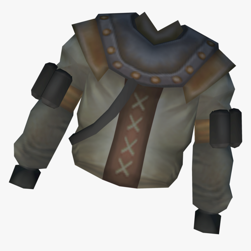The Runescape Wiki - Leather Jacket, HD Png Download