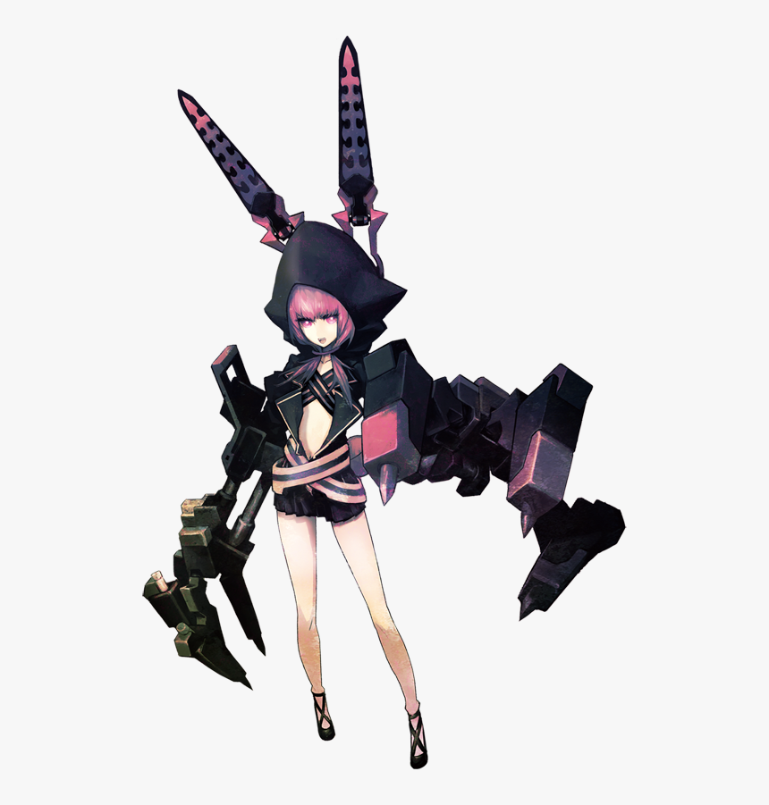 Black Rock Shooter Wiki - Black Rock Shooter The Game Xnfe, HD Png Download