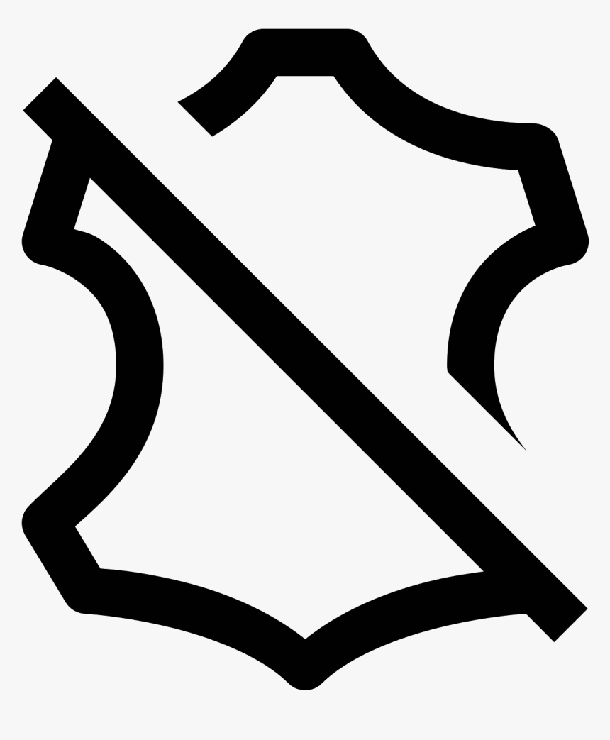 It S A Torso Crossed Out By A Line From The Top Left, HD Png Download