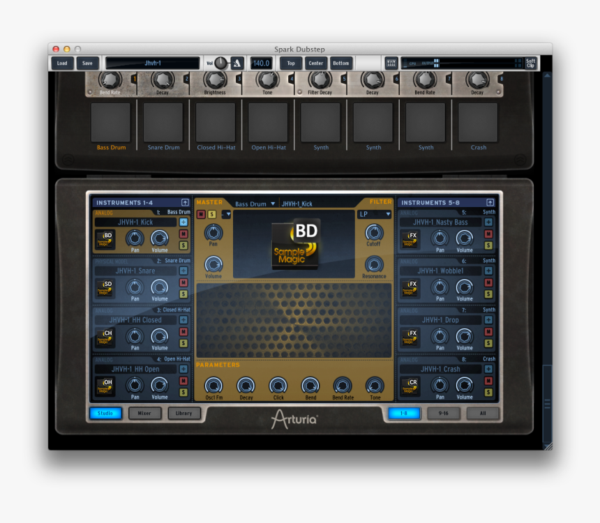 Arturia Spark Dubstep Mac, HD Png Download