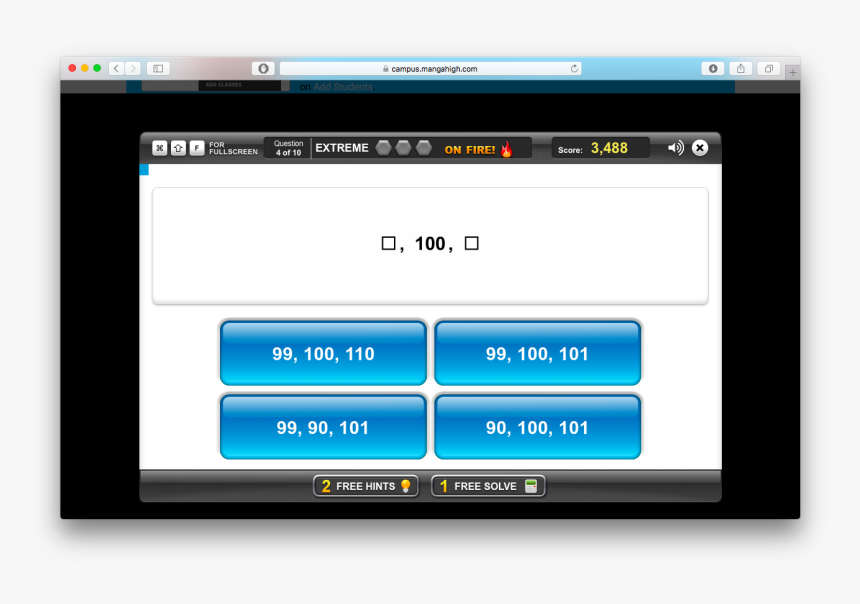 The Prodigi Challenge System Makes Quizzes And Practice - Mangahigh, HD Png Download