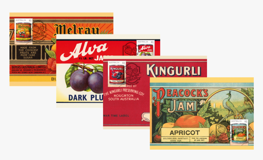 Australian Vintage Canning Labels, HD Png Download