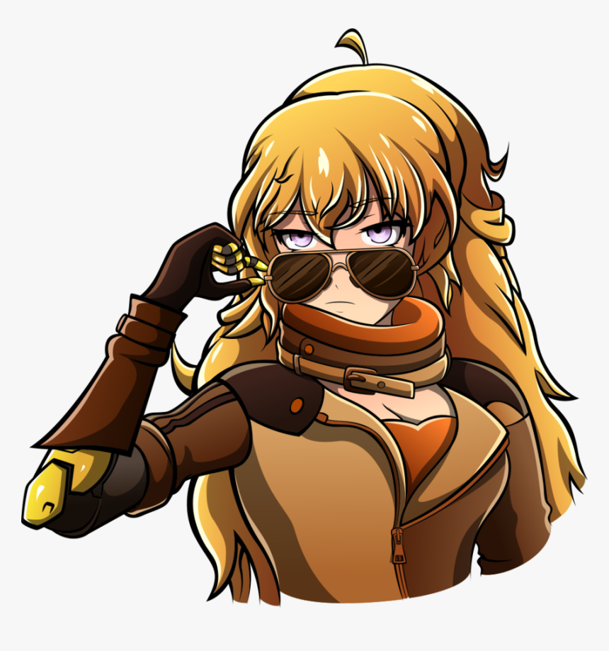 Transparent Black Rock Shooter Png - Yang Rwby, Png Download