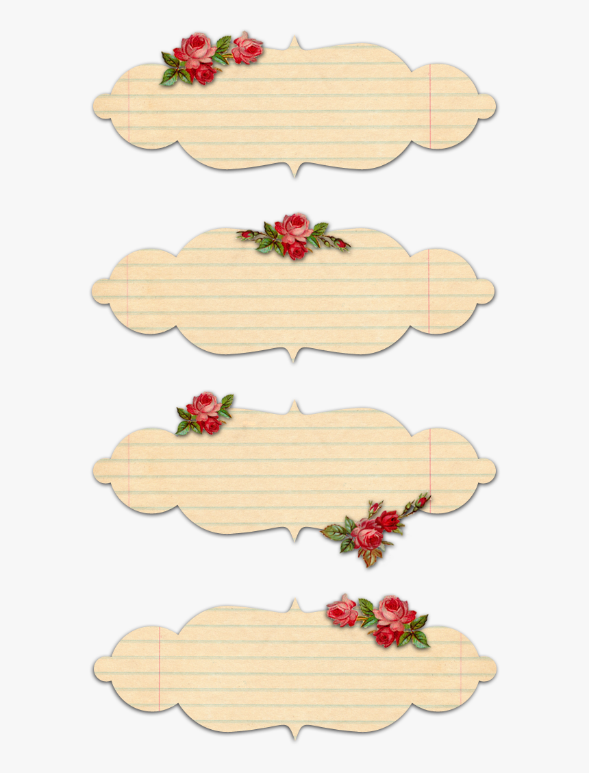 Vintage Freebie With Keren - Garden Roses, HD Png Download