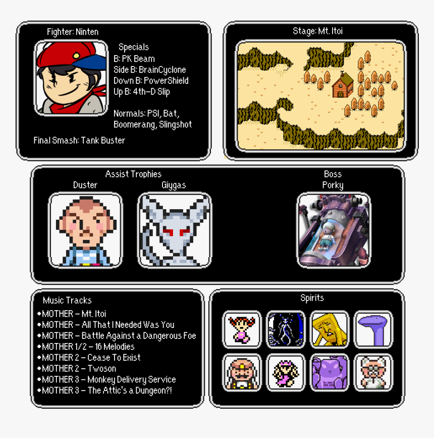 Transparent Giygas Png - Porky Smash Ultimate Dlc, Png Download