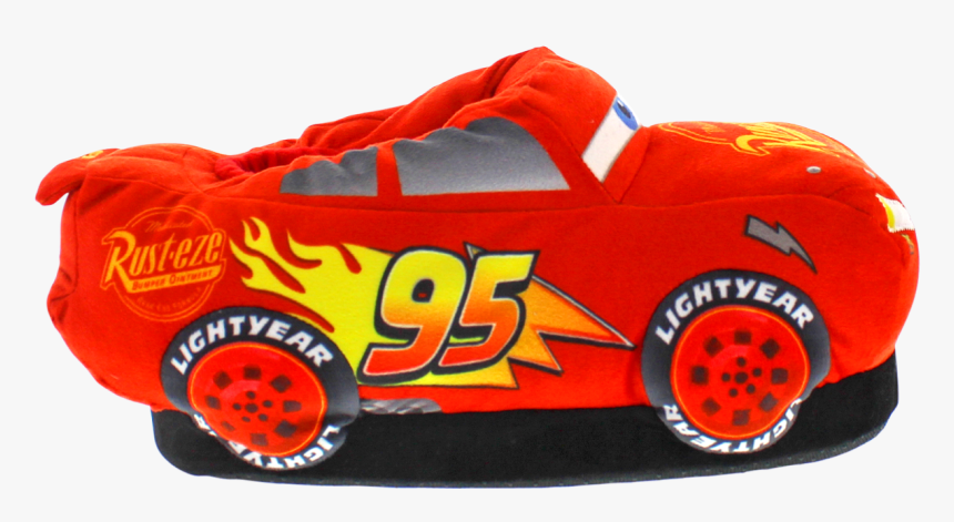 Lightning Mcqueen Light Up Headlight Slippers 
 Class - Model Car, HD Png Download