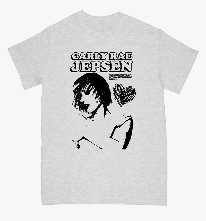 Silhouette Tee - Carly Rae Jepsen Dedicated Tee, HD Png Download