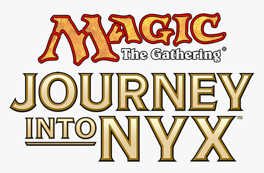Nm Goldenhide Ox X4 Journey Into Nyx Mtg Magic Green - Magic The Gathering Logo Journey, HD Png Download