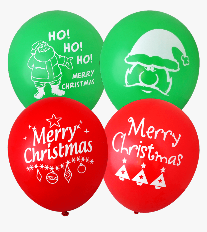 Clip Art Christmas Balloons - Christmas Balloons, HD Png Download
